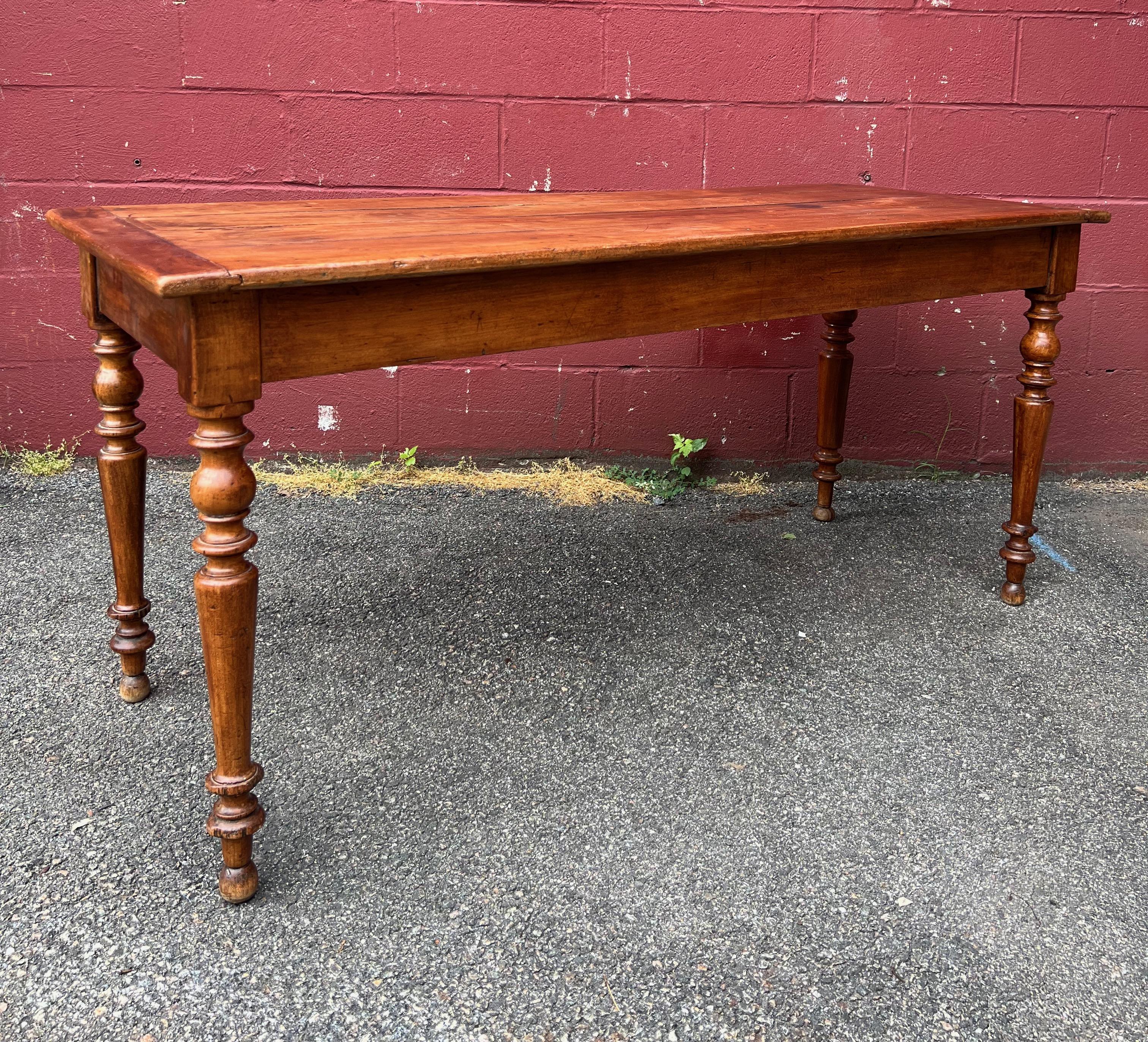Large French Farmhouse Table 5