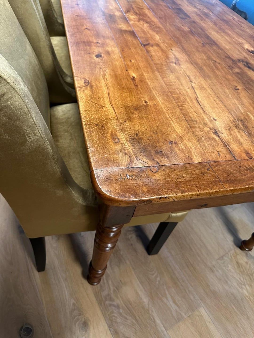 Grande table de ferme française Bon état - En vente à Eindhoven, NL