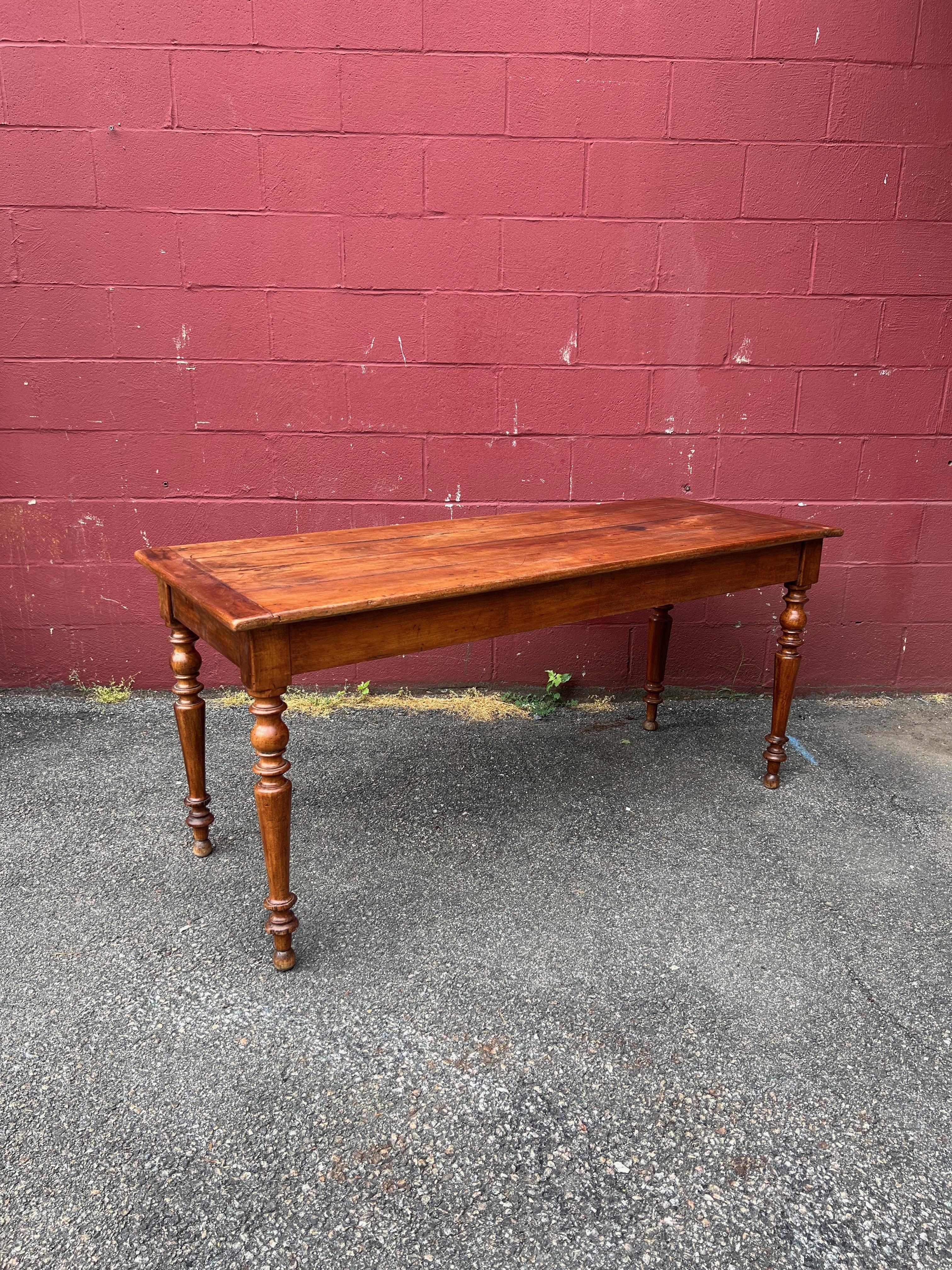 French Provincial Large French Farmhouse Table