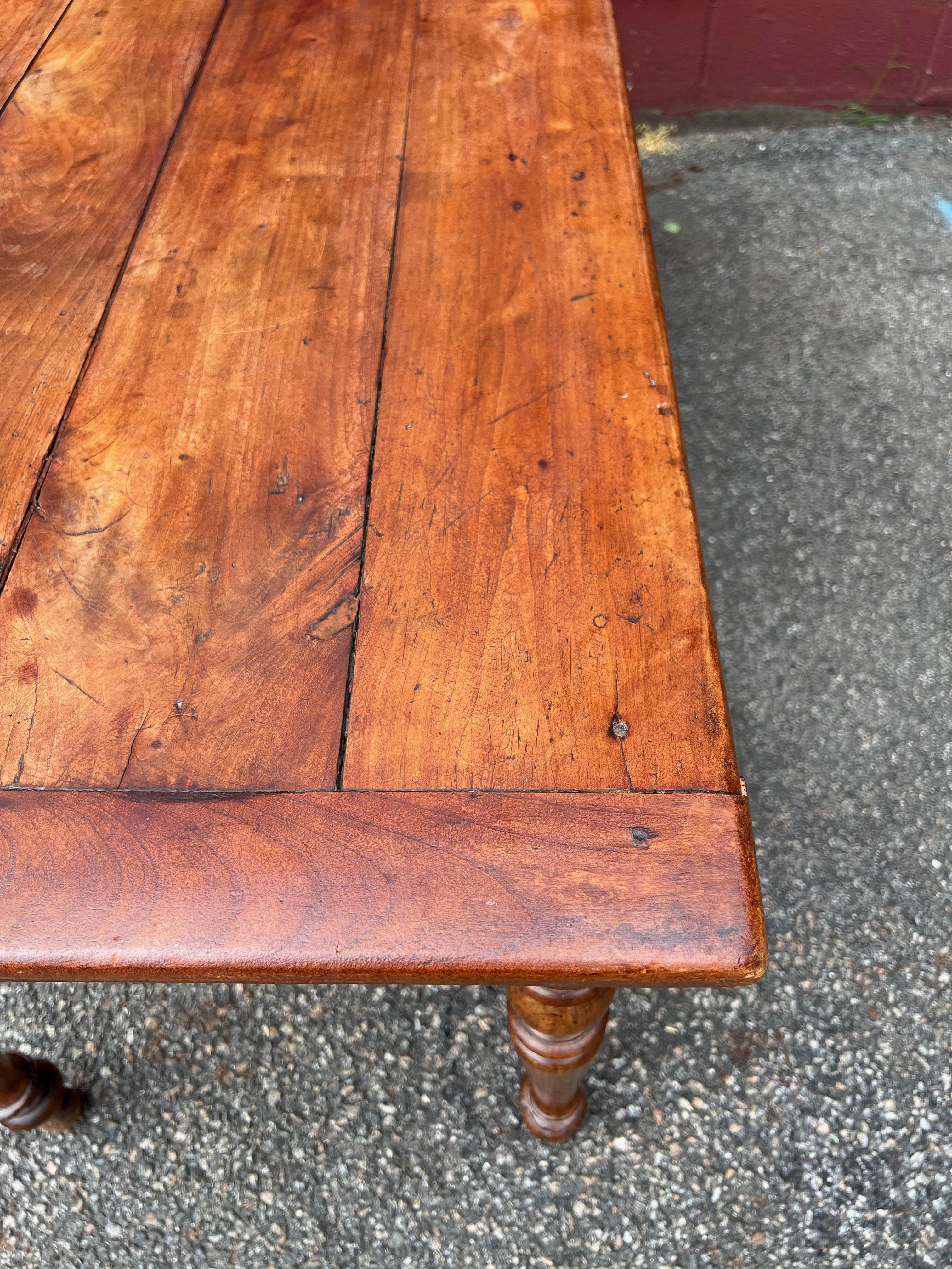 Cherry Large French Farmhouse Table