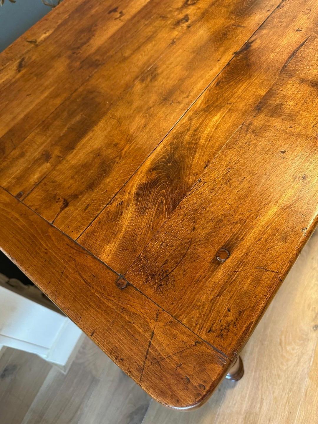 Grande table de ferme française en vente 4