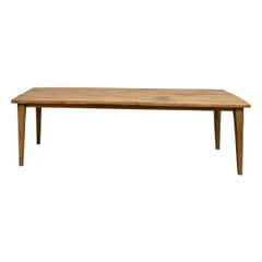 Large french farmhouse table in solid oak