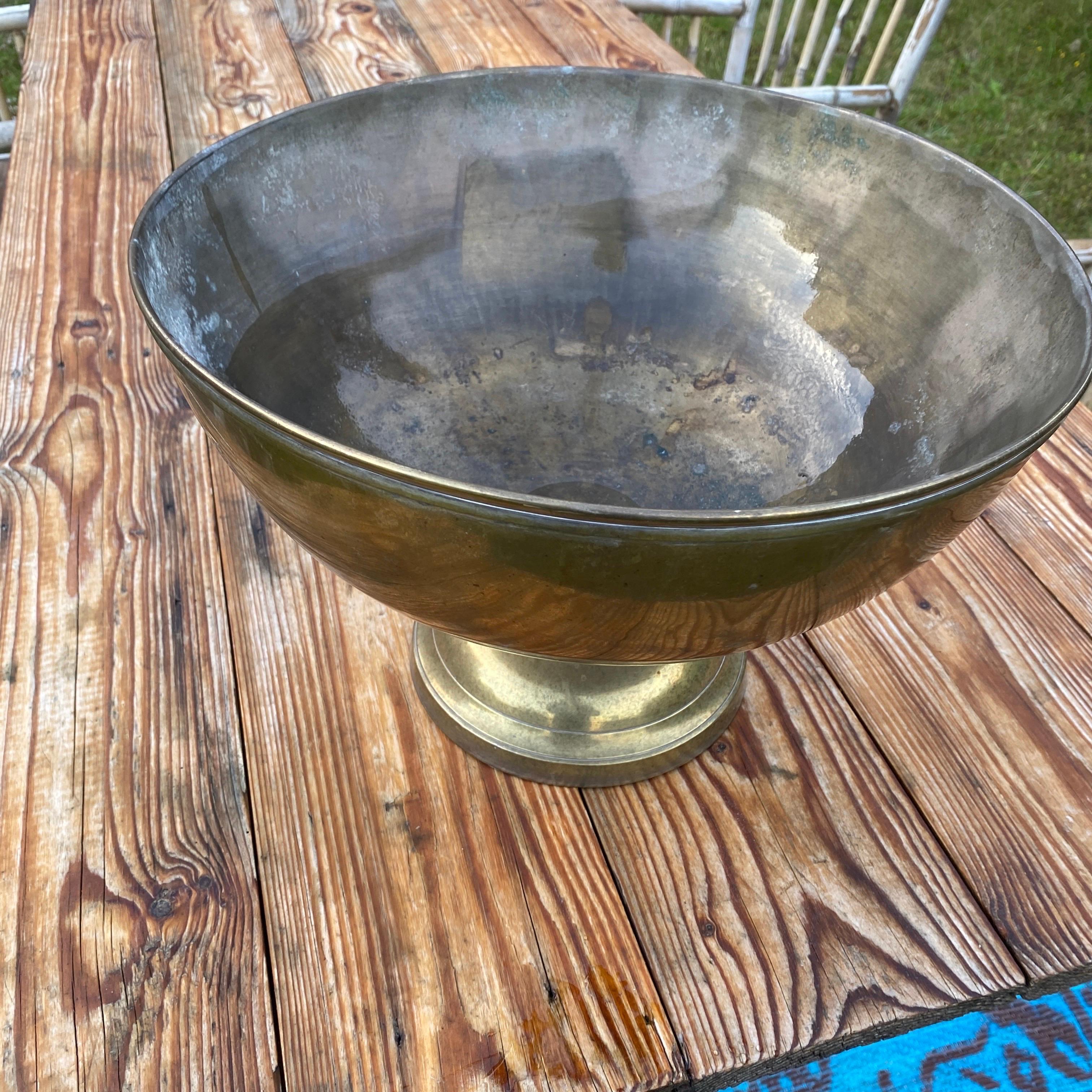 Large French Footed Wine Champagne Bucket 2