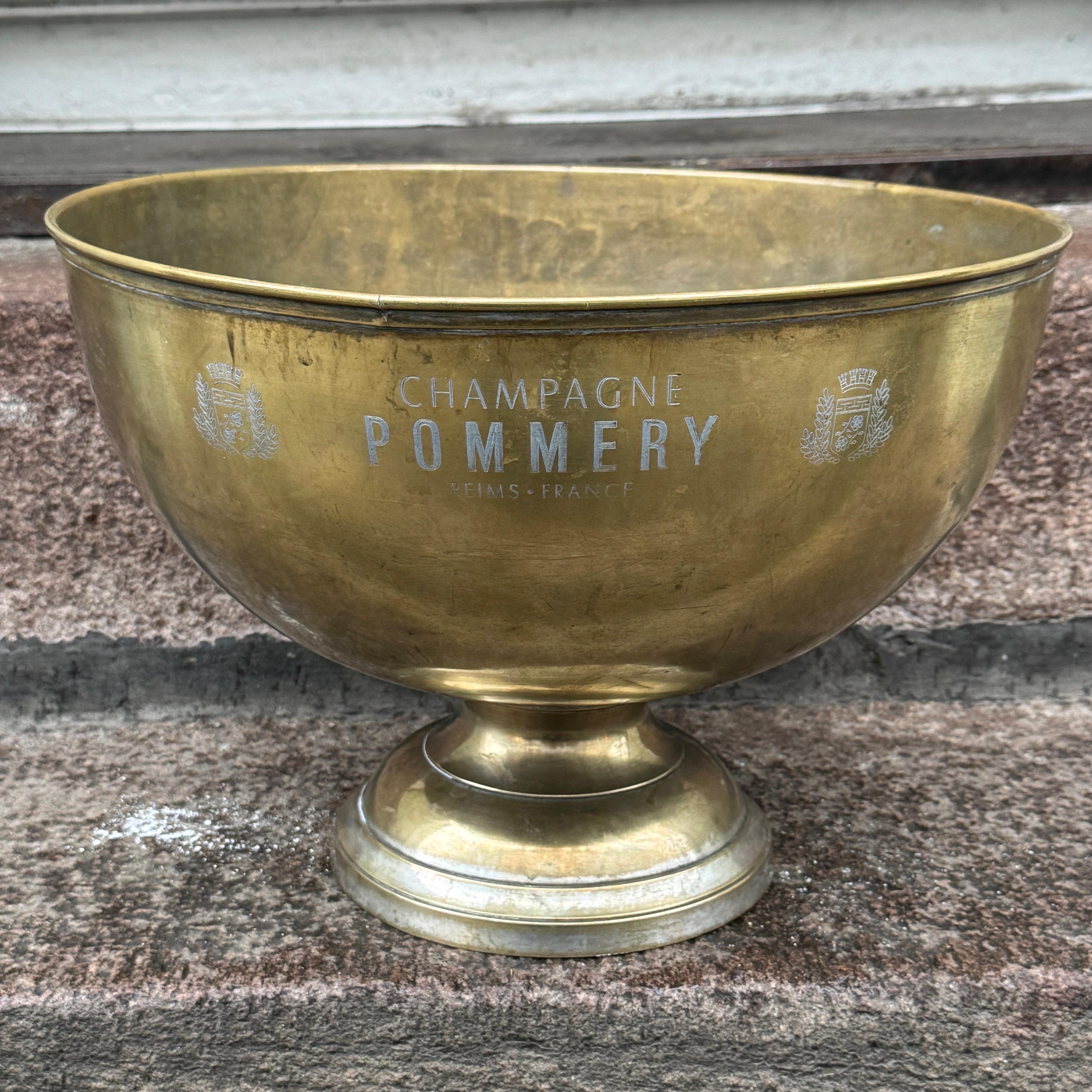 Großer französischer POMMERY-Kühler für Wein Champagner und Champagner im Angebot 5