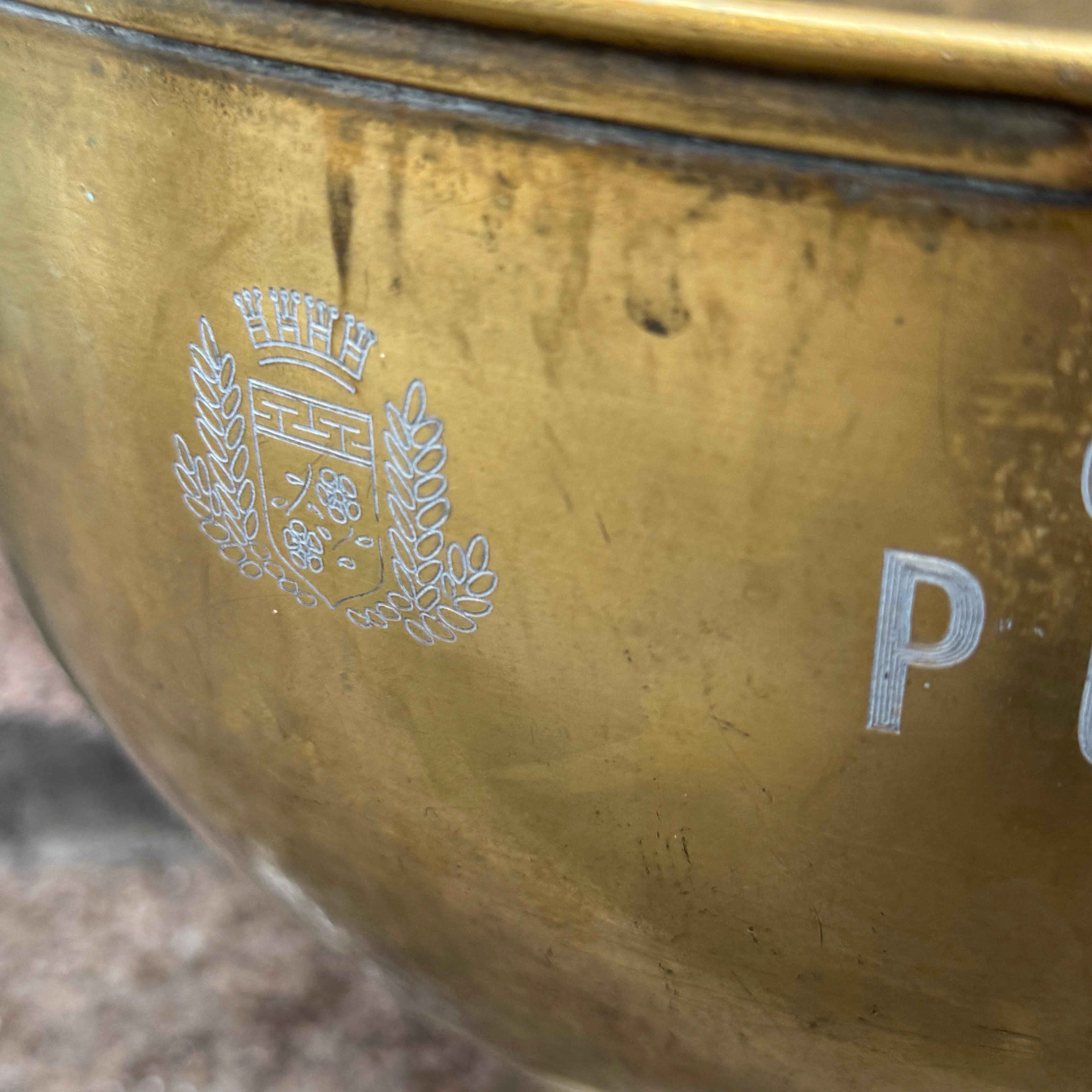 Großer französischer POMMERY-Kühler für Wein Champagner und Champagner im Angebot 7
