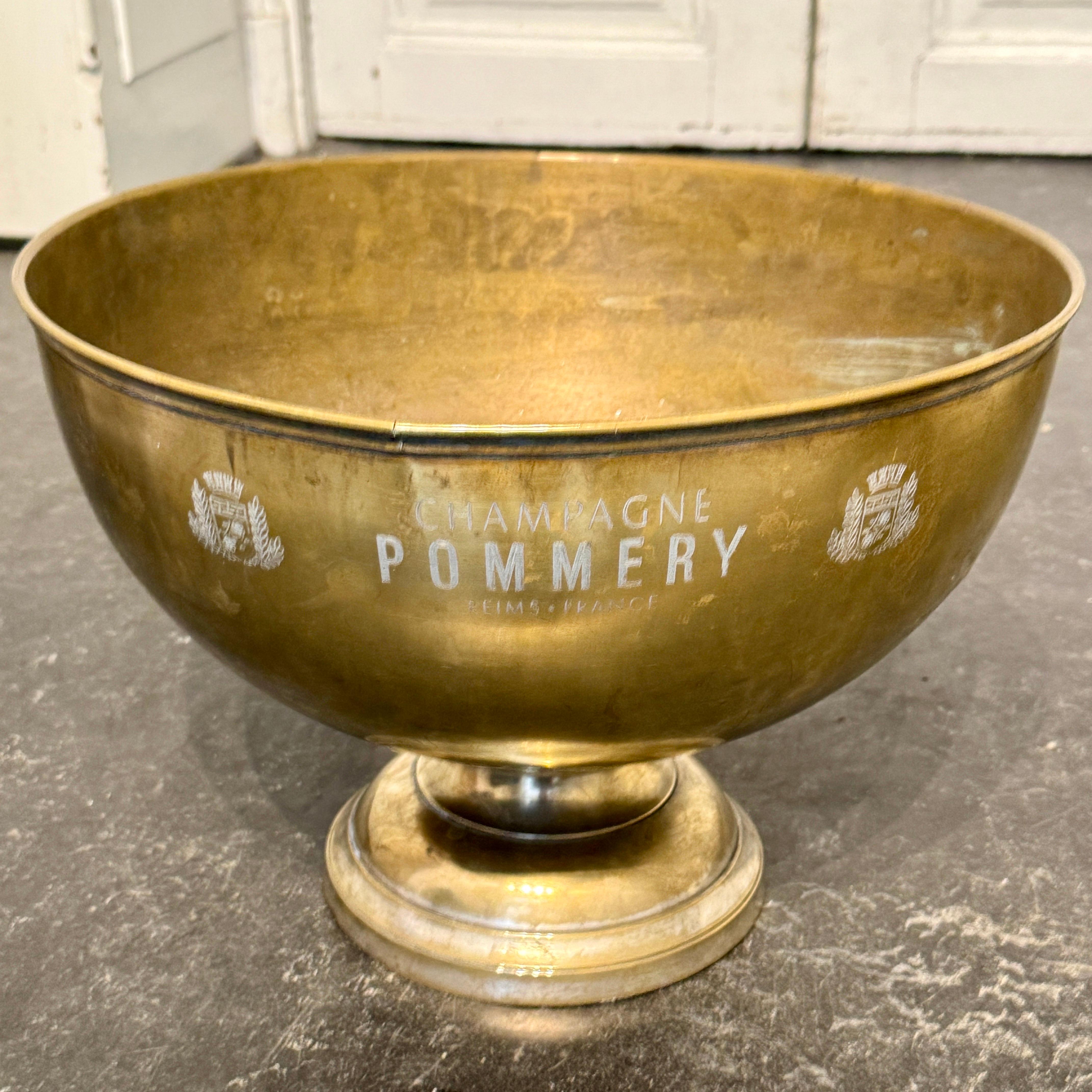 Großer französischer POMMERY-Kühler für Wein Champagner und Champagner (Moderne der Mitte des Jahrhunderts) im Angebot