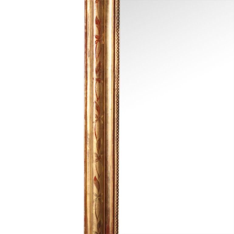 19th Century Large French Gilt Dressing Mirror, Circa 1840