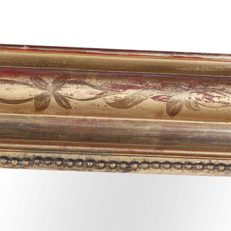 Large French Gilt Dressing Mirror, Circa 1840 1