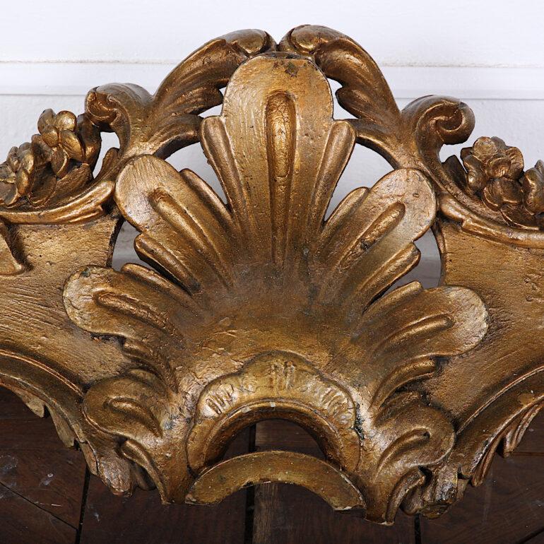 Large French Gilt Marble Console, C.1880 5