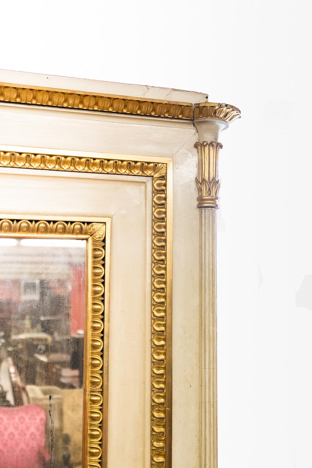   Large French Gilt Mirror 5