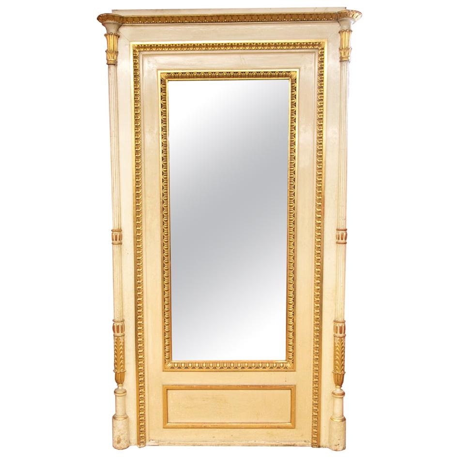   Large French Gilt Mirror