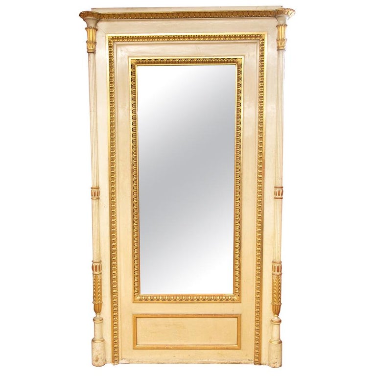 Large French Gilt Mirror For At, Large French Gilt Mirror