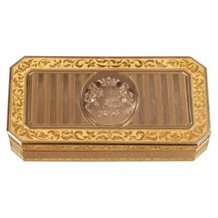 Large French Gold Snuffbox