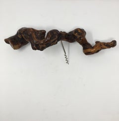 Large French Grapevine Corkscrew Wine Bottle Opener