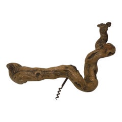  Large French Grapevine Corkscrew Wine Bottle Opener