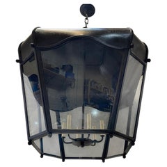 Vintage Large French Iron lantern