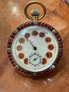 Grande horloge française à boules en cristal « Bijoux »