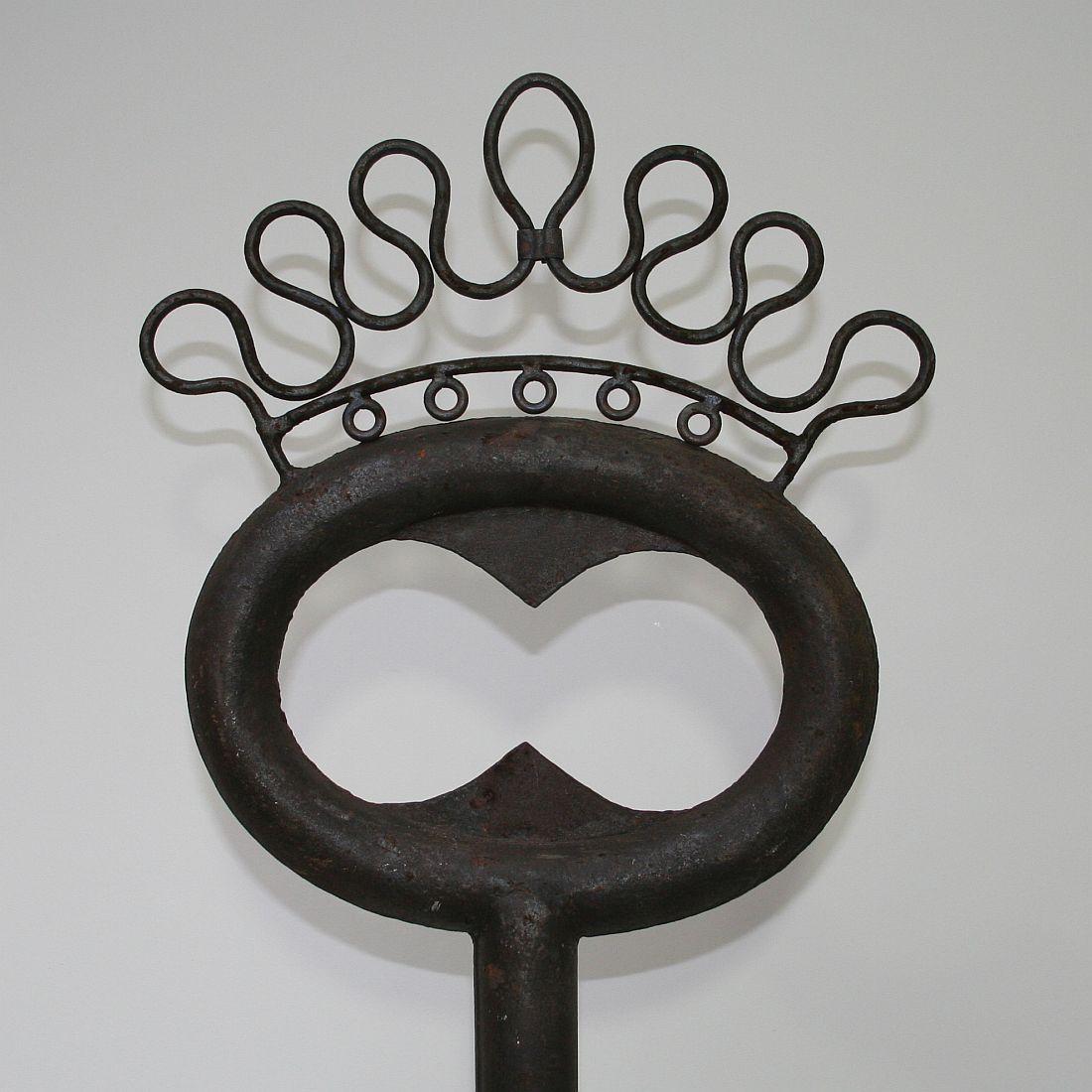 Large French, Late 19th Century Iron Key Makers Shop Sign 6