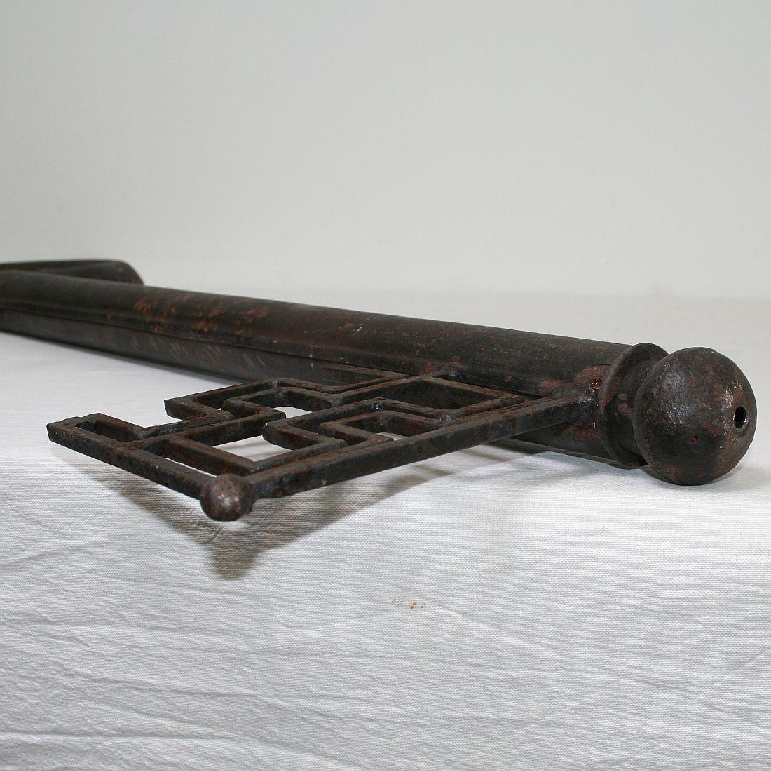 Large French, Late 19th Century Iron Key Makers Shop Sign 9