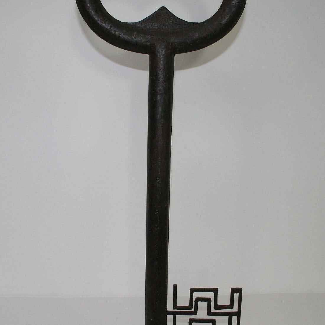 Large French, Late 19th Century Iron Key Makers Shop Sign 4