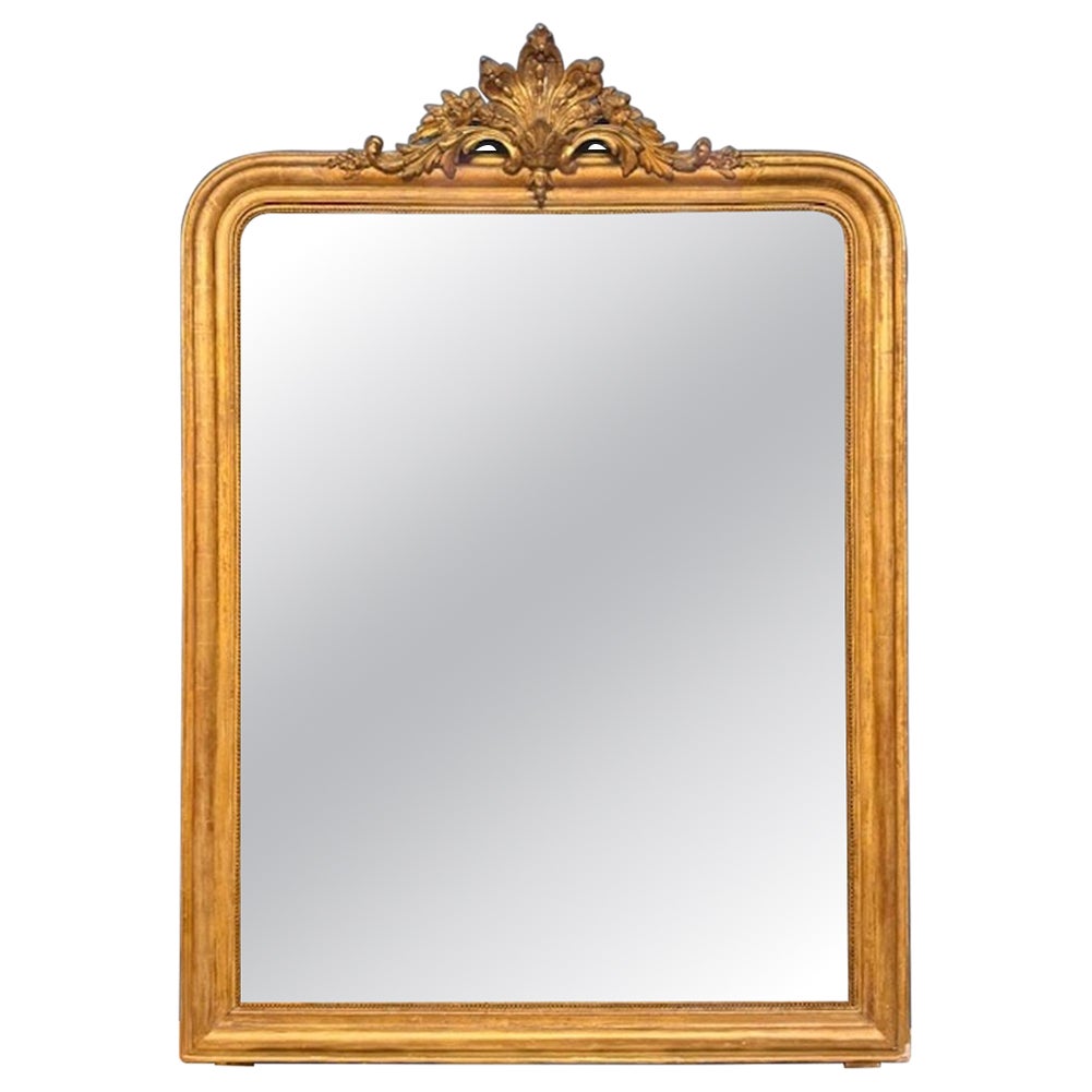 Grande specchio francese Louis Philippe in vendita