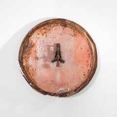 Large French Metal Clock Face