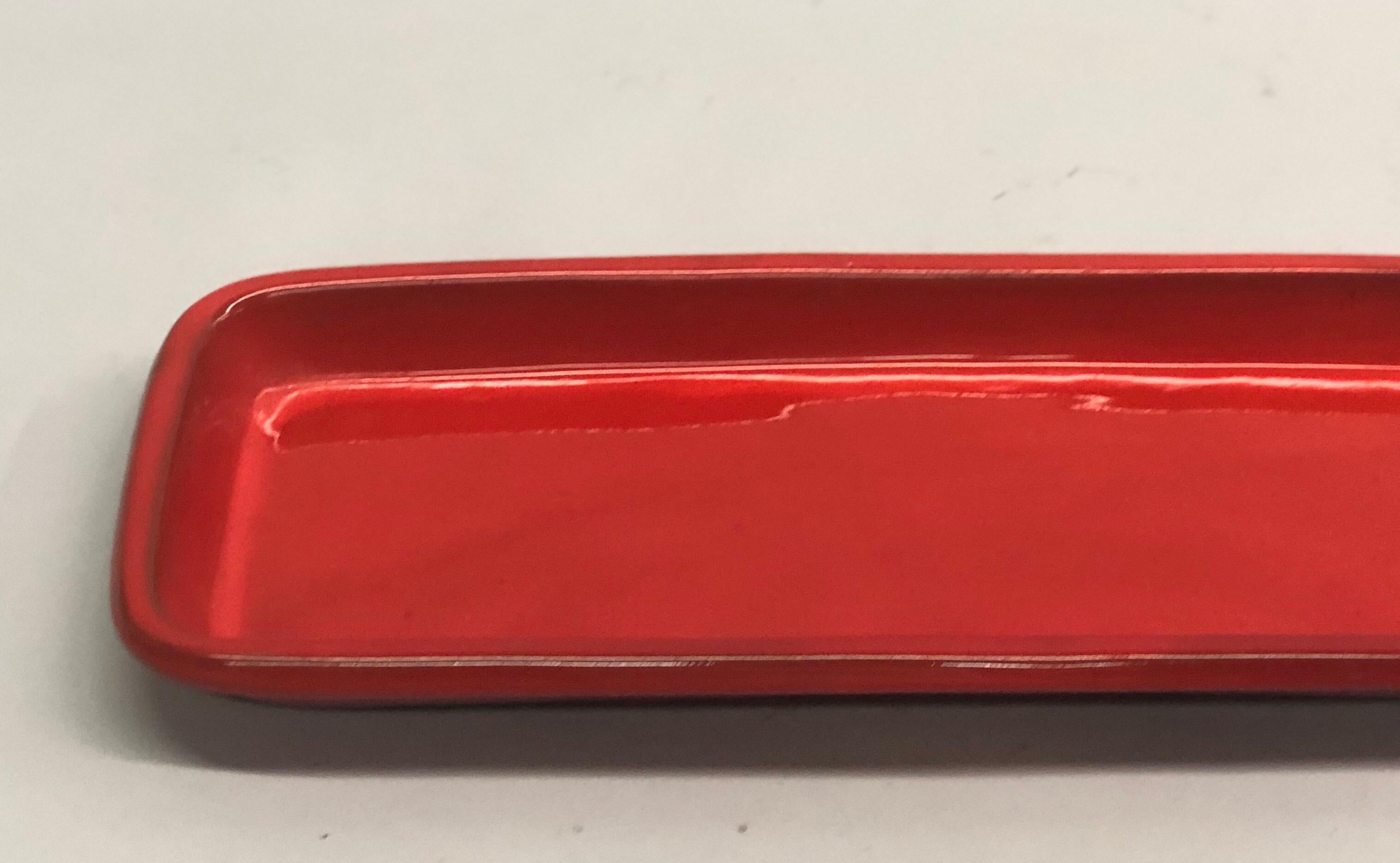 ceramic rectangular tray