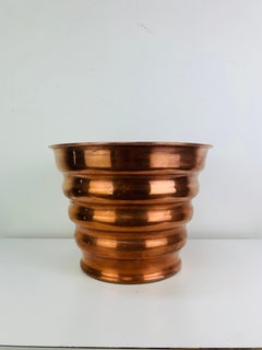 Large French Mid-century Copper planter / cachepot, 1950's