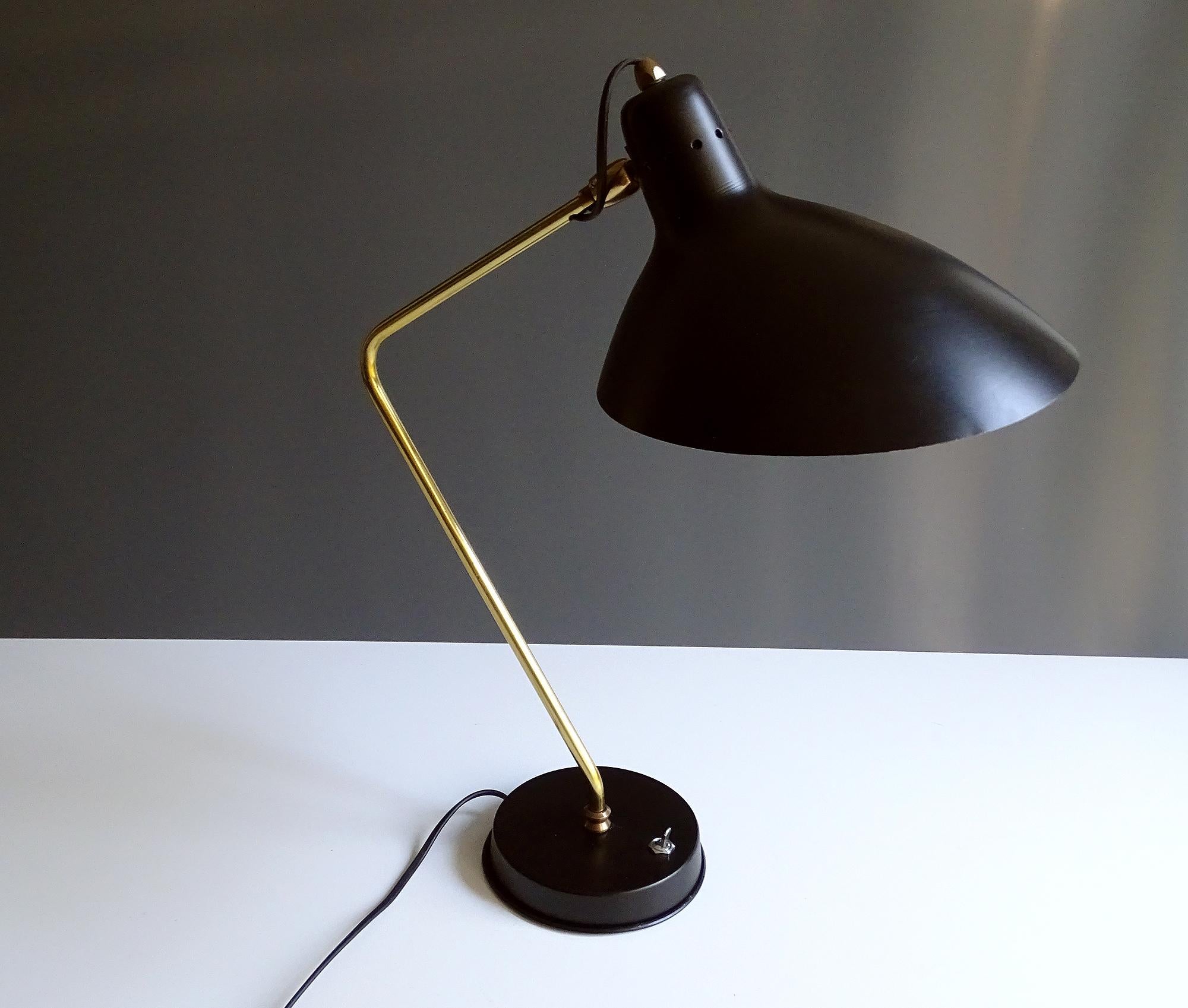 1960s Boris Lacroix Table Lamp For Sale 4