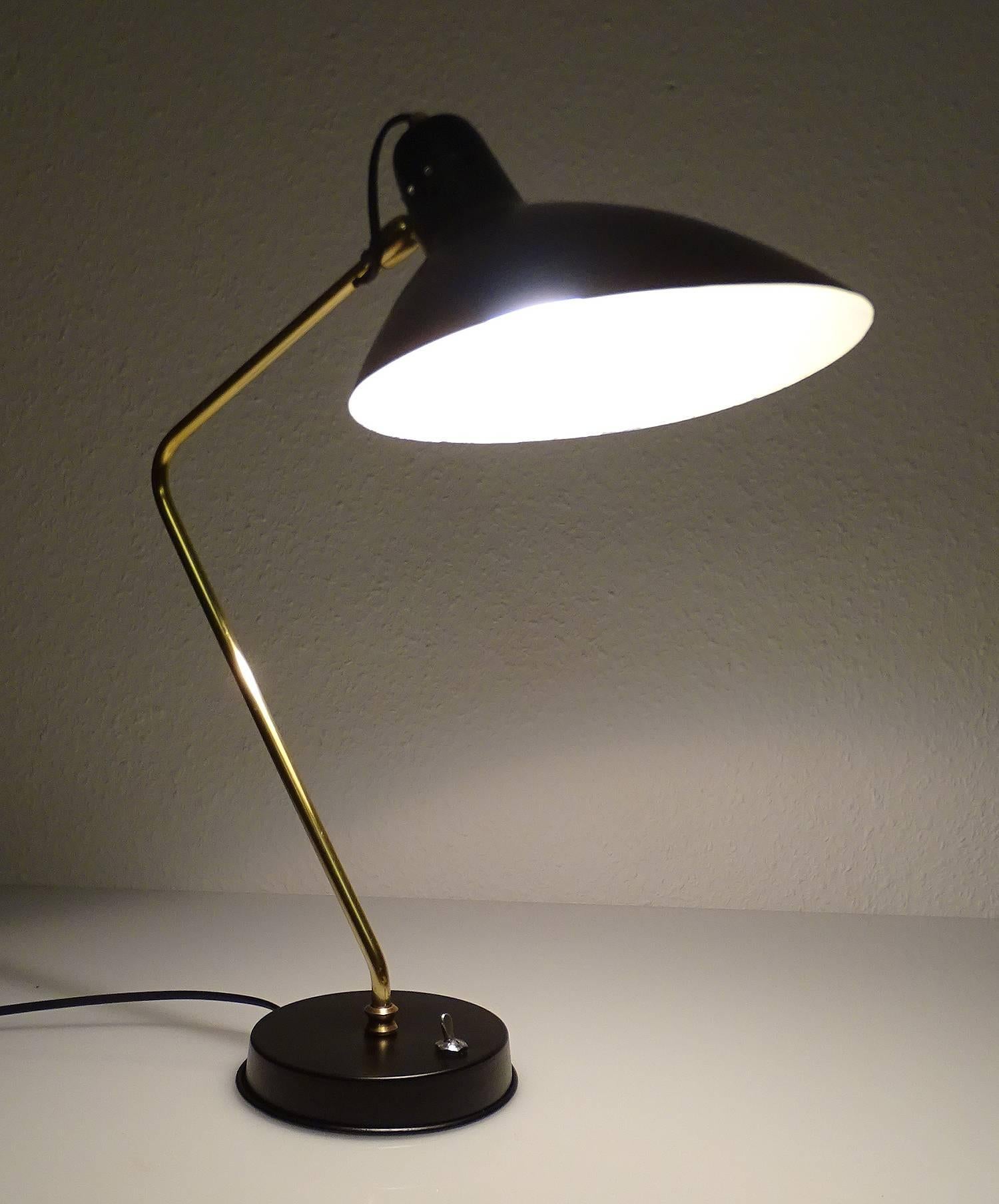 1960s Boris Lacroix Table Lamp In Good Condition For Sale In Bremen, DE