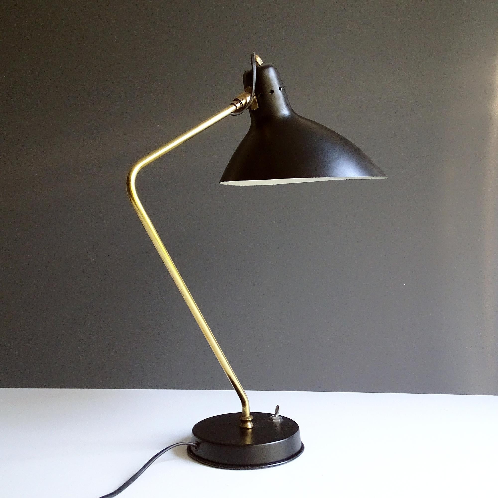 Mid-20th Century 1960s Boris Lacroix Table Lamp For Sale