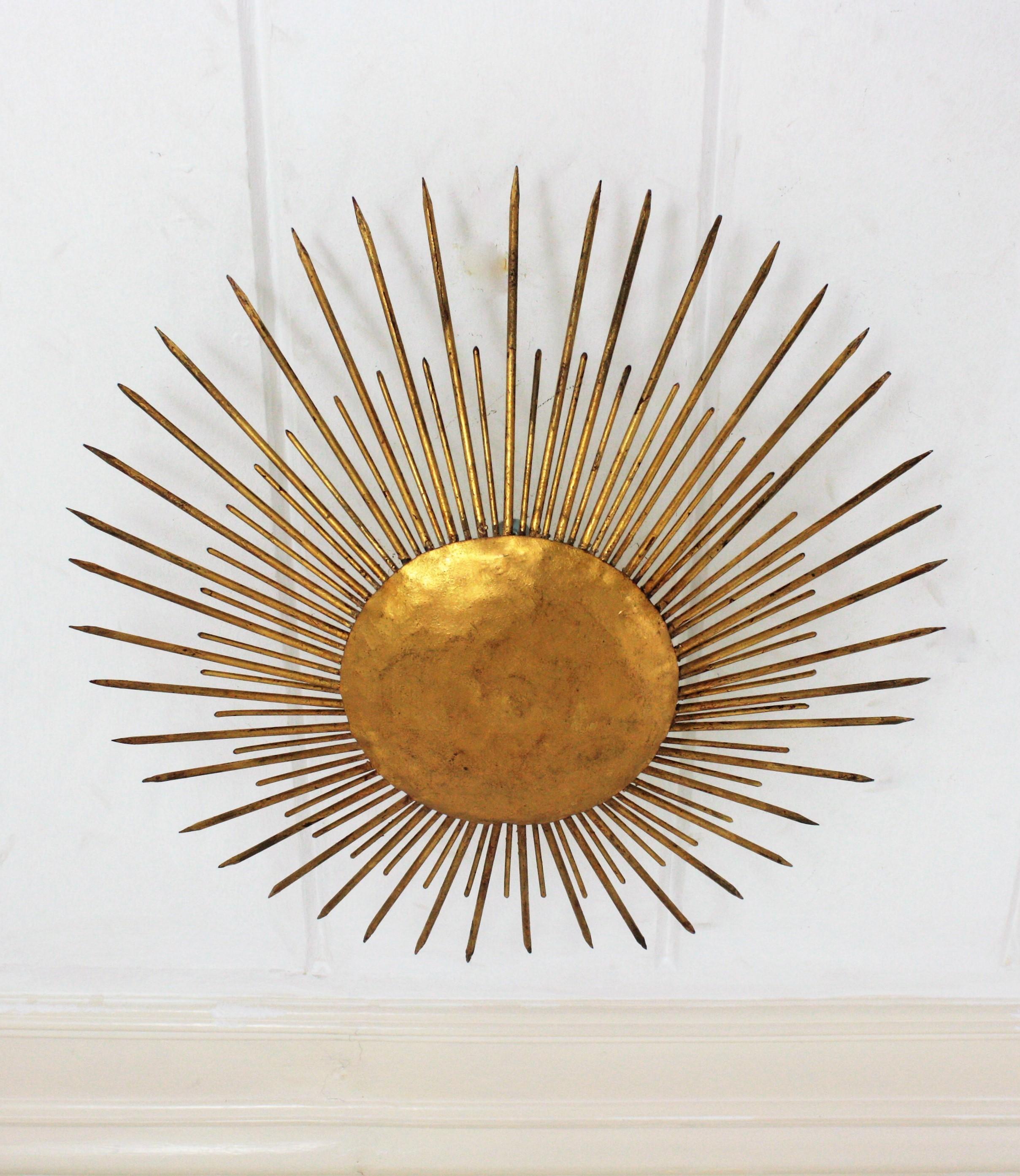 sunburst ceiling medallion