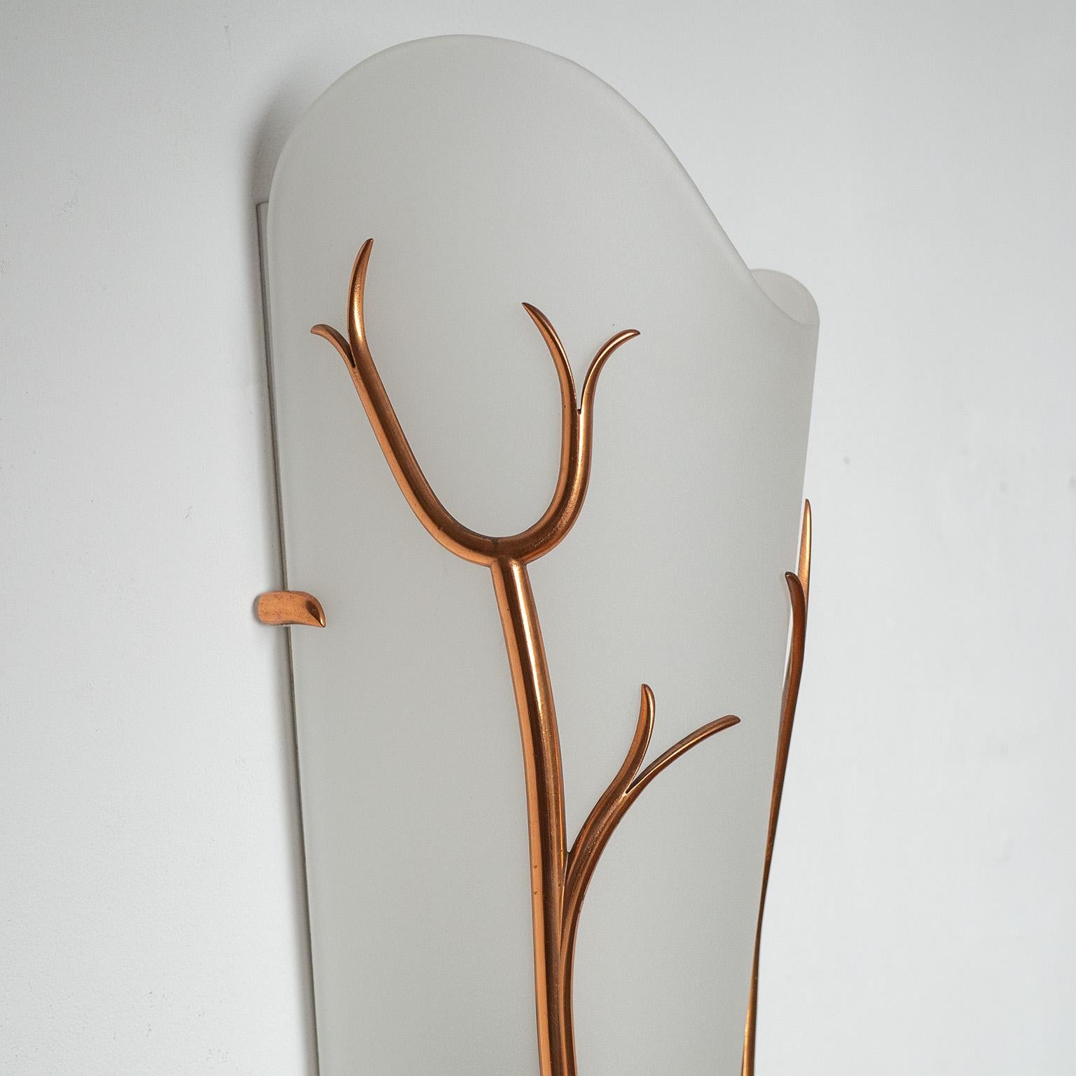 Large French Modernist Wall Light, 1960s 2