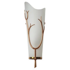 Large French Modernist Wall Light, 1960s