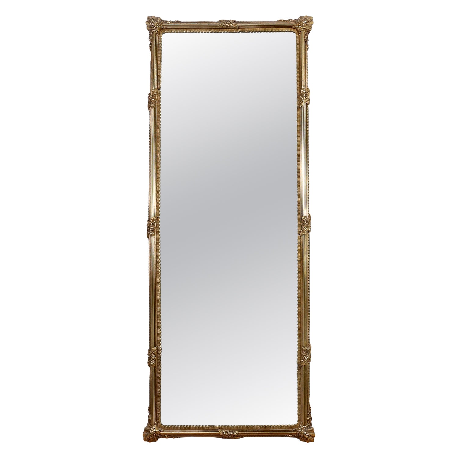 Large French Neo‑Classical Copper Mirror, 20th Century For Sale