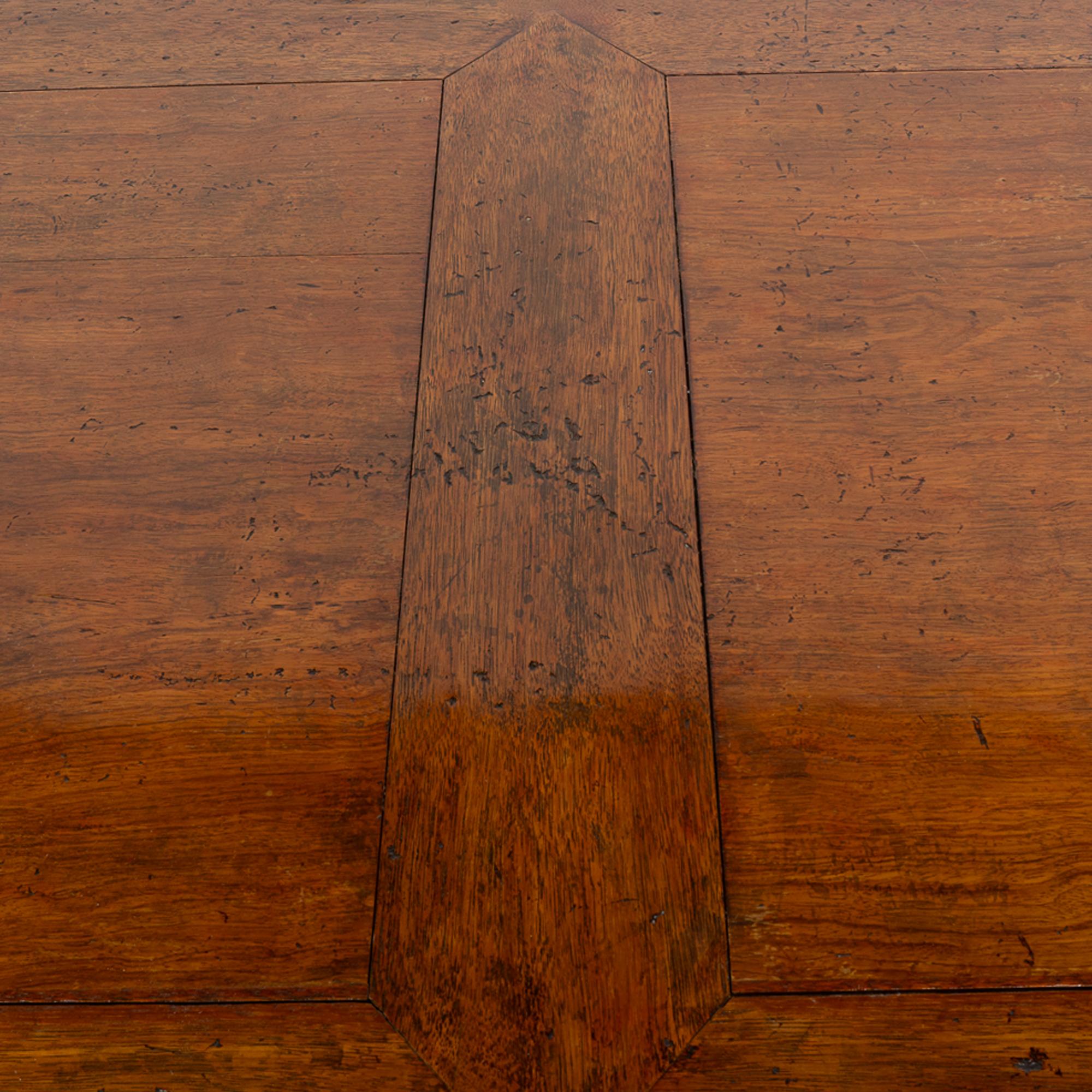 Large French Oak Dining Table circa 1920-40 For Sale 4