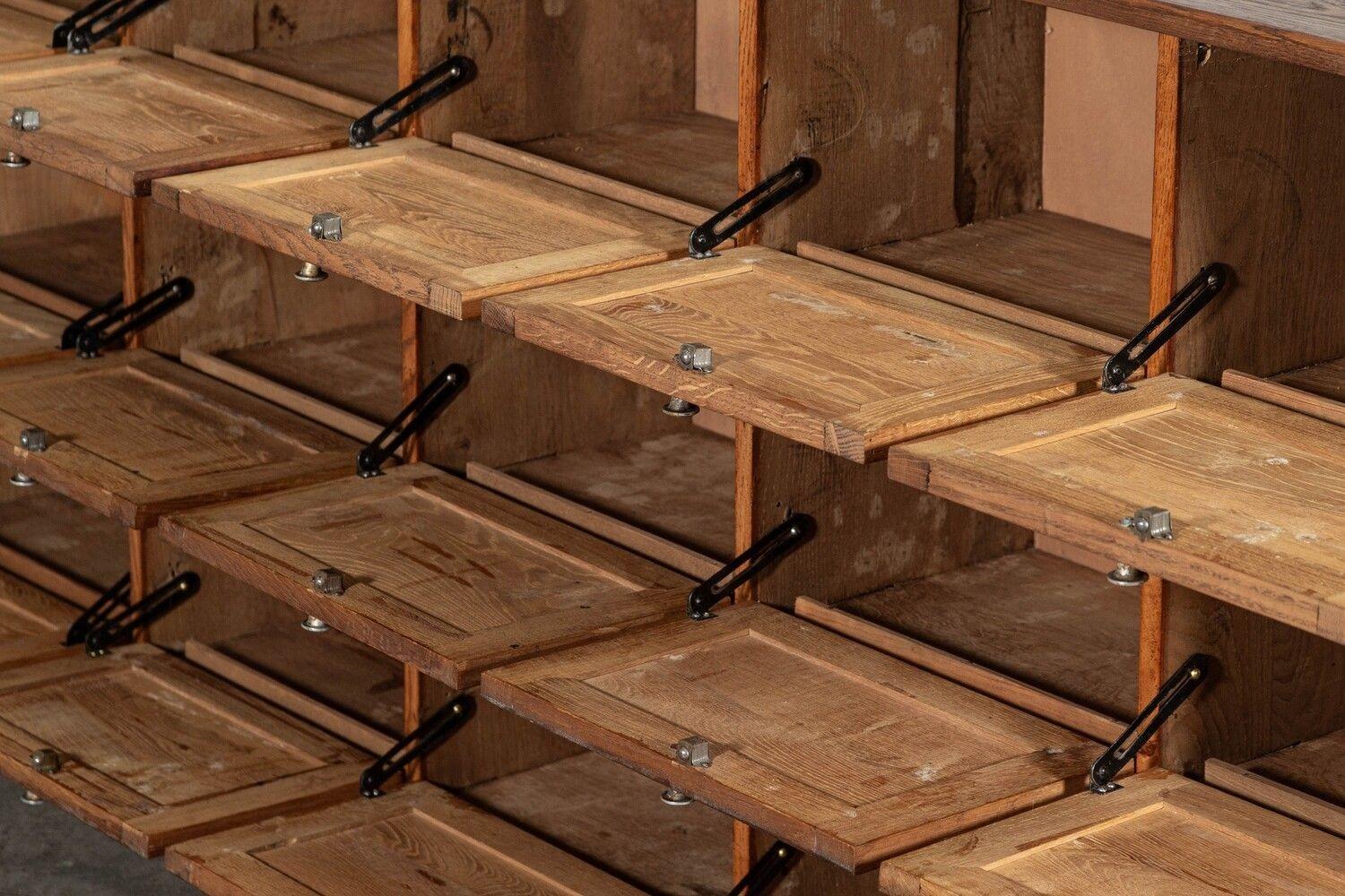 Large French Oak Haberdashery Drawers / Cabinet / Console For Sale 7