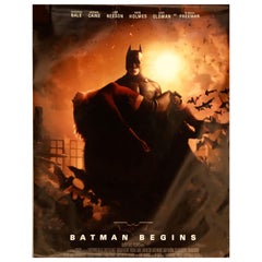 Large French Original Movie Poster "Batman Begins" 2005