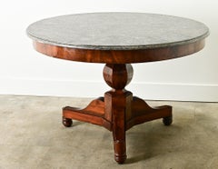 Großer französischer Gueridon-Mitteltisch aus der Restauration