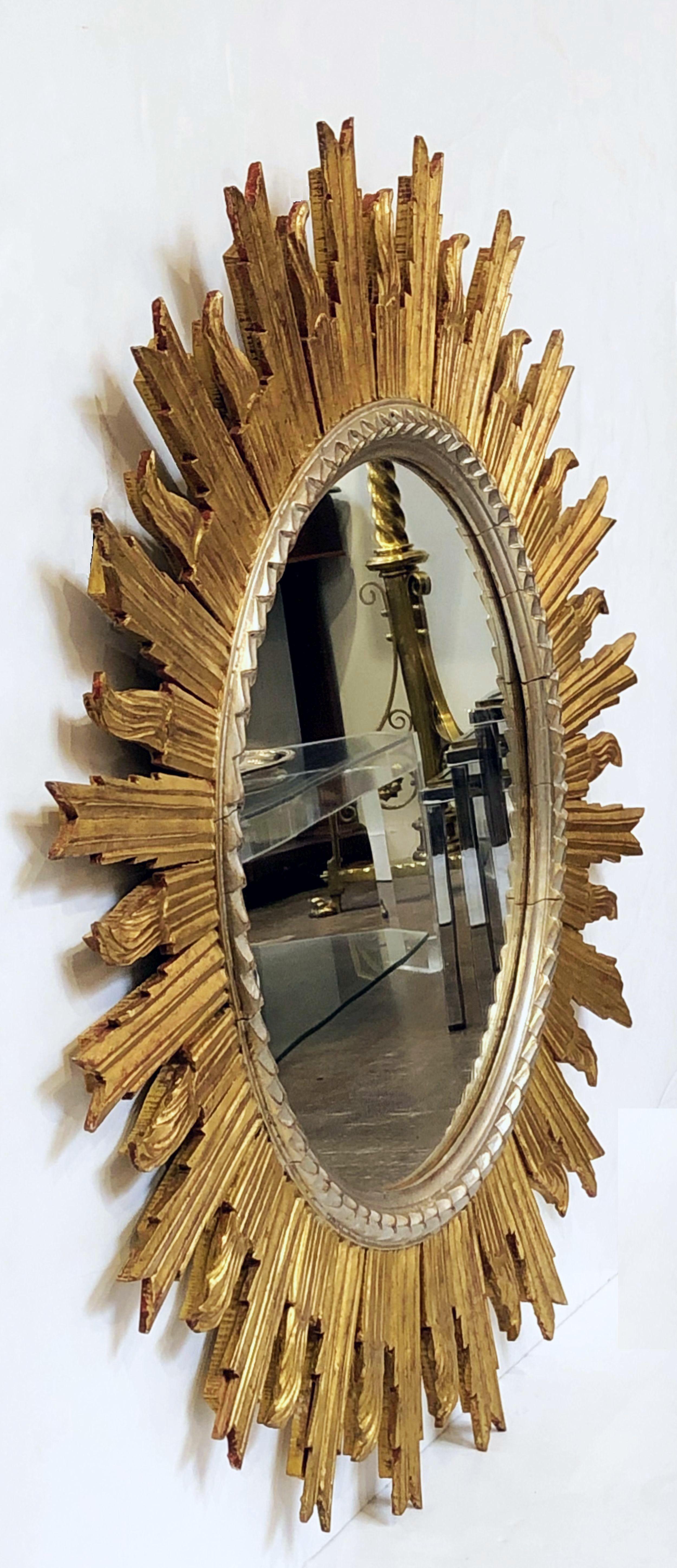 large sunburst mirrors