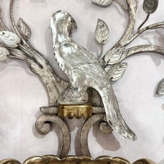 Gran candelabro francés de plata