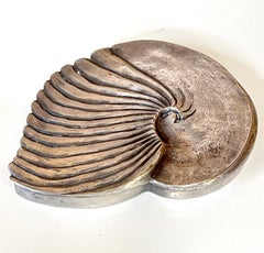 Large French Silvered Bronze Box Line Vautrin