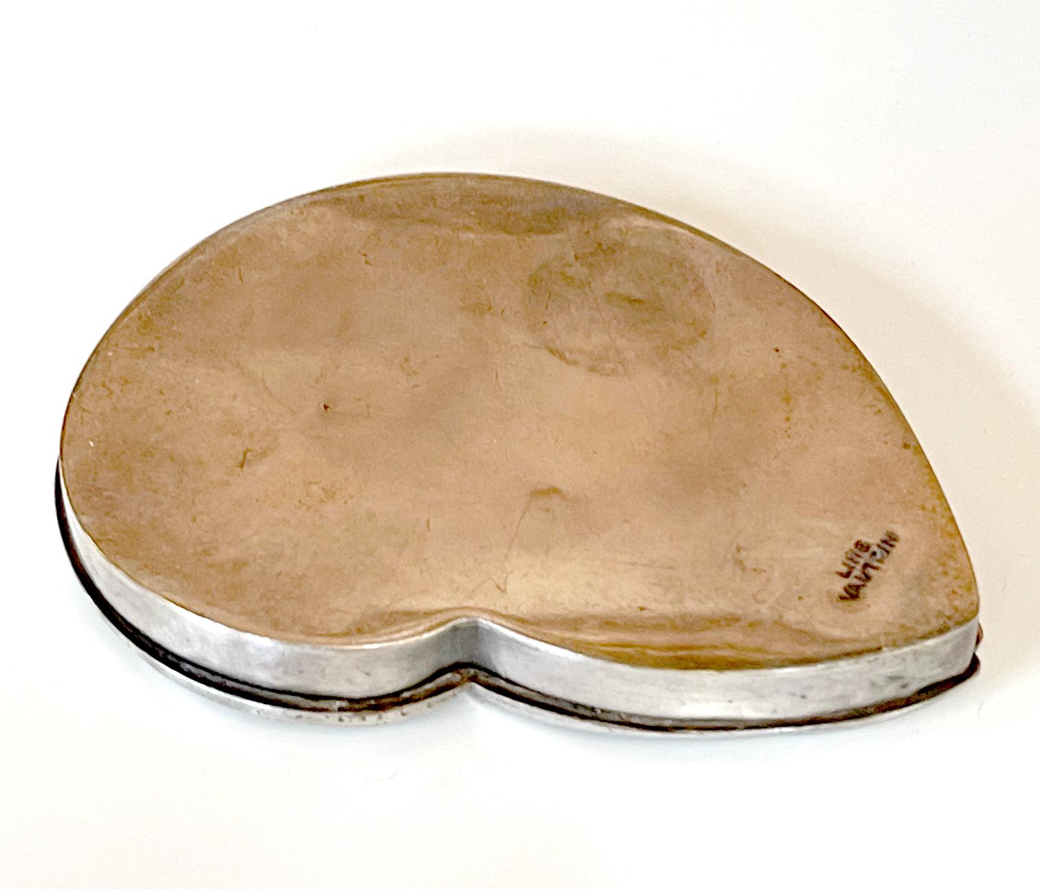 Französische versilberte Bronze-Kastenlinie Vautrin im Zustand „Gut“ im Angebot in Atlanta, GA