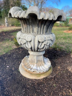Large French Stone Garden Planter / Urn