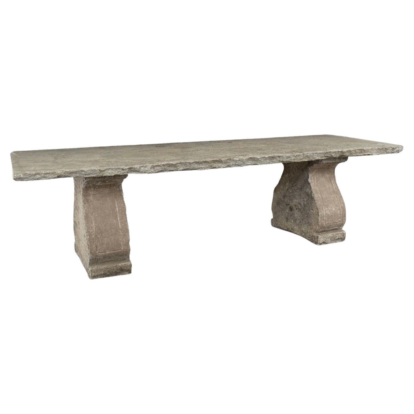 Large French Stone Table