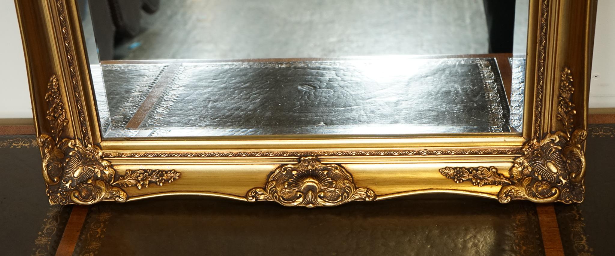 GrandeORNATE CLASSIQUE DE STYLE FRANÇAIS EN OR AVEC RIRROR REGAL 138 X 77 CM en vente 4