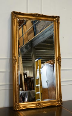 LARGE FRENCH Style CLASSIC GOLDEN ORNATE WALL REGAL MiRROR 138 X 77 CM