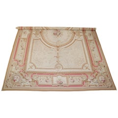 Large French Style Room Size Aubusson Rug