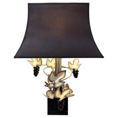 Large French Table Lamp, attributed to Maison Jansen