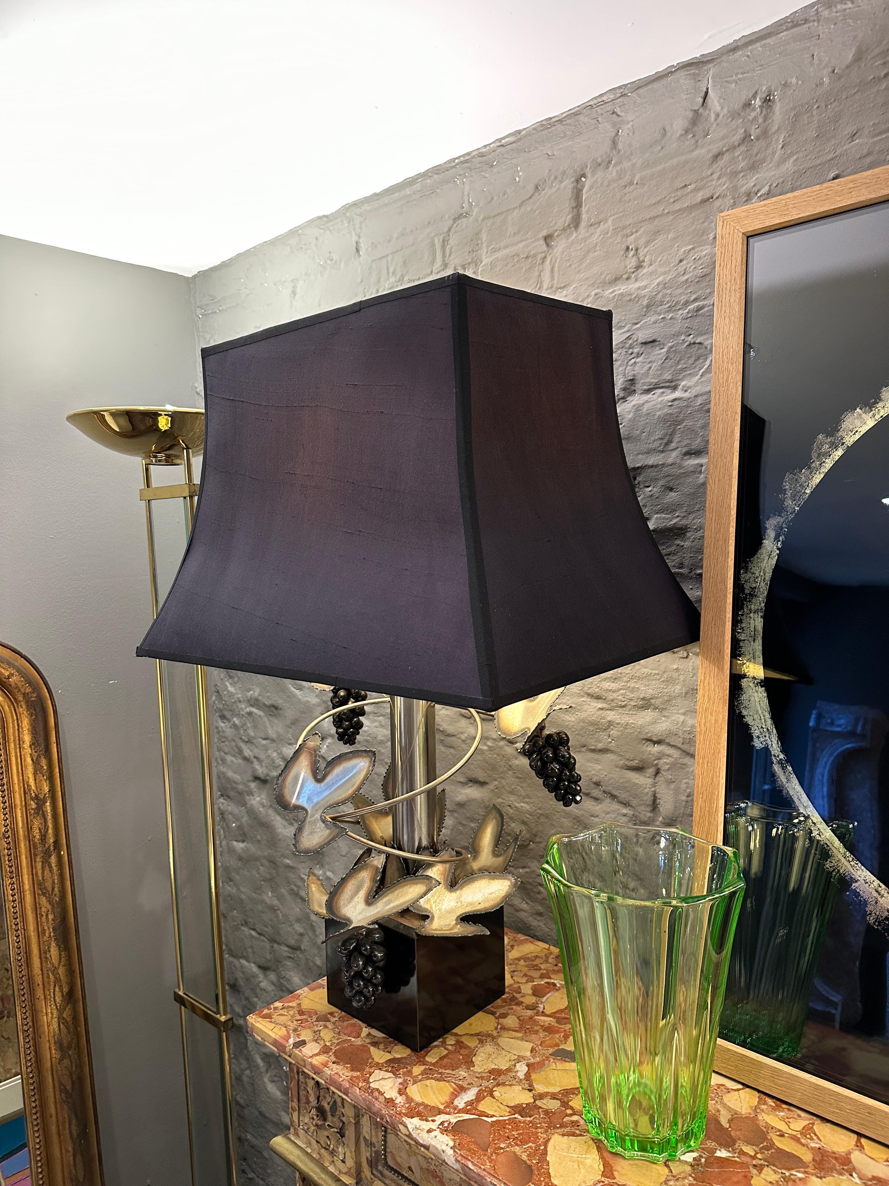 Large French Table Lamp by Maison Jansen For Sale 9